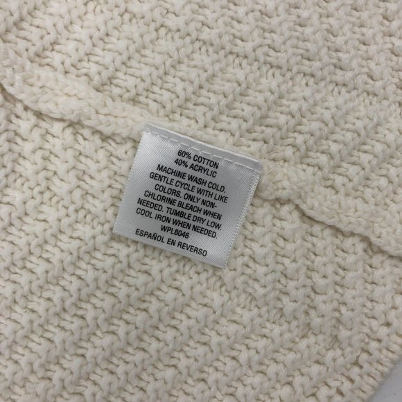 JM Collection White Silver Buckle Cardigan | Loose Fit - Picture 5 of 5